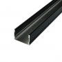 Профиль алюминиевый врезной ЛП20 анодированный 20х30 2м Черный (цена 1м) - фото №1