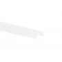 Алюмінієвий профіль АЛ-36 анод. з матовим розсіювачем 3м (ціна 1м) - фото №4