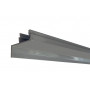 Алюминиевый профиль для освещения фасадов LED лентой уличной Ф1-3м Led-Story (цена 1м) - фото №4