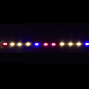 Світлодіодні фітолінійки smd 5730 72led/m 12V IP20 1м (3 білих 4000К+2 червоних +1синій) ECONOM - фото №2