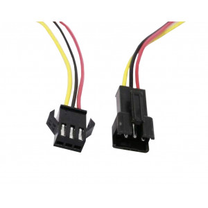 Комплект JST Connector 3pin (2 jack) з кабелем тато + мама