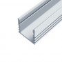 Алюминиевый профиль ЛП-12 16х12 окрашенный серый 2м (цена за 1 метр) - фото №1