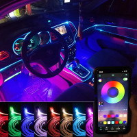 Підсвітка в машину 12V Multicolor RGB
