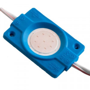 Лед модуль COB led 2,4W IP65 синій (кратно 10 шт) (ціна 1шт)