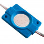 Светодиодный модуль COB led 2,4W IP65 синий (от 10 шт) (цена 1шт) - фото №1