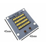 Светодиодные матрицы 10W 900Lm 5000K 35V чип PCB Аlfa - фото №2