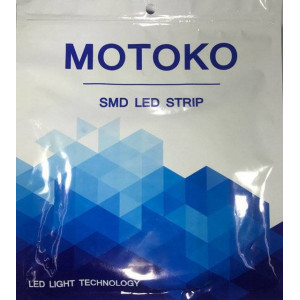 Світлодіодна стрічка MOTOKO SMD 2835 12V 60д.м IP20 теплий білий (ціна 1 м)