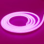 Неоновая лента супергибкая SMD 2835, 12V, IP68, 22-24 Lm, 6*12, розовый (цена 1м) - фото №5