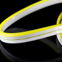 Неонова стрічка супергнучка 2835-12V-120-10W/m IP68 6*12mm SILICONE жовтий (ціна 1м) - фото №2