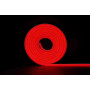 Неоновая лента супергибкая 2835-12V-120-10W/m IP68 6*12mm SILICONE красный (цена 1 м) - фото №2