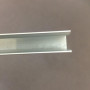 П подібний профіль алюмінієвий для підсвічування скляних полиць АЛ 13 довжина 2 м (ціна 1м) - фото №4