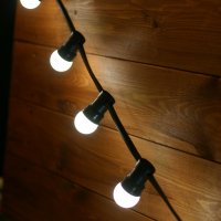 Гірлянди лампочки ретро вулична Biom GI1052067100 E27 20 ламп 10.50 м ( підключення окремо st-04396 )