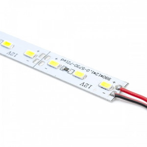 Світлодіодна лінійка SMD 5730 72LED/m, 12v, негерметична IP20, 6000К білий яскравий