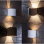 Cвітлодіодний настінний вуличний світильник для підсвітки фасадів  Feron DH013 зі змінним кутом променя - фото №3