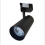 Трековый светильник 4200К нейтральный белый свет 30Вт чёрный - фото №2