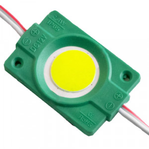 Лед модуль COB led 2,4W IP65 зелений кратно 10 шт (ціна 1шт).