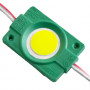 Светодиодный модуль COB led 2,4W IP65 зеленый (от 10 шт) (цена 1шт) - фото №1