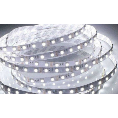 Светодиодная лента SMD 3528 60 д.м. IP20 12V 4,8W Белый холодный (цена 1м)