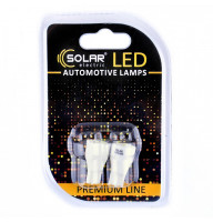 Лед лампа для авто T10 Premium Line 7SMD 2835 6500K Solar