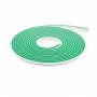Неоновая лента супергибкая 2835-12V-120-10W/m IP68 6*12mm SILICONE зеленый (цена 1м) - фото №5