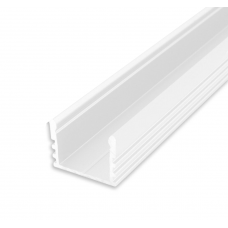 Алюминиевый профиль ЛП-12 16х12 окрашенный белый 2м (цена за 1 метр)