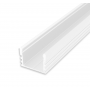 Алюминиевый профиль ЛП-12 16х12 окрашенный белый 2м (цена за 1 метр) - фото №1