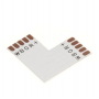 Плата PCB L-образна для світлодіодної стрічки SMD 5050 RGBW - фото №1