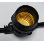 Гірлянди лампочки ретро вулична Biom GI1052067100 E27 20 ламп 10.50 м ( підключення окремо st-04396 ) без ламп - фото №3