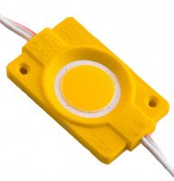 Светодиодный модуль COB led 2,4W IP65 желтый кратно 10 шт (цена 1шт)