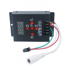Контроллер SPI LED SMART T-500 +256MB SD карта, 5-24V, 8W, 3 канала 5A