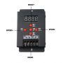 Контроллер SPI LED SMART T-500 5-24V 8W 3 канала 5A для адресной ленты - фото №2
