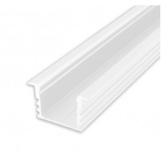 Алюминиевый профиль ЛПВ-12 16х12 окрашенный белый 2м (цена за 1 метр)