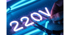 Як правильно різати гнучкий неон 220 В