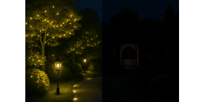 Освещение для сада: прихоть или необходимость?