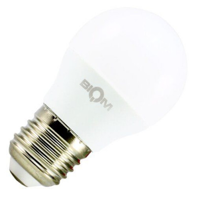 Лед лампа Biom BT-543 G45 4W E27 3000К тепле світло