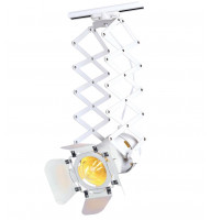 Світильник спот стельовий з регульованою висотою 400-900 мм під лампу Е27