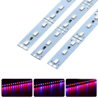 Светодиодная линейка фито SMD 5730 1м 18W 12V (4 красных 2 синих) STANDART
