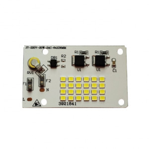 Світлодіодна матриця 20w SMD 220V (вбудований драйвер) 6500K ЕКОНОМ