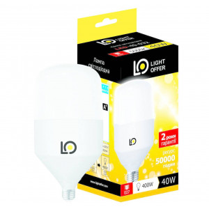 Светодиодные лампы Light Offer 40W Е27 5000К