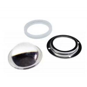 Линза светодиодной матрицы фокусирующая LED Lens 20-100W 60° 52мм