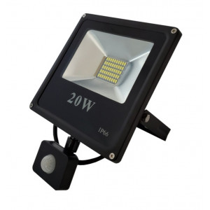 Прожектор светодиодный с датчиком движения 20W 1800 Лм 6500К LED STORY Profi