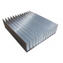 Радиатор для светодиода 12х12x3,8 см алюминий (10-15Вт) рекомендовано - фото №1