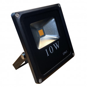 Прожектор светодиодный желтый 10W IP65 COB РЕМОНТОПРИГОДНЫЙ