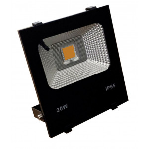 Прожектор светодиодный желтый 20W IP65 cob