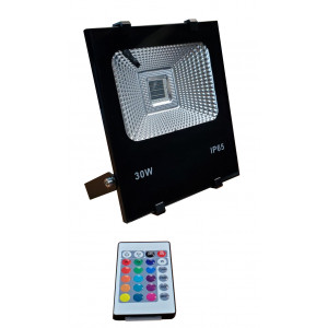 RGB прожектор 30w LED STORY PREMIUM IP65 світлодіодний з пультом