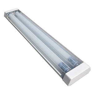 Светильник для 2х LED ламп Т8 1,2м ОДНОСТОРОННЕГО подключения