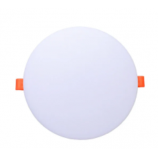 Потолочный светодиодный светильник встраиваемый ESTER 24Вт круглый 5000К естественный белый