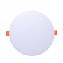 Врізний точковий світлодіодний світильник ESTER 36Вт круглий 5000К природний білий - фото №1