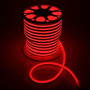 Гибкий неон 220 вольт красный SMD 2835 6w,120 д.м. (IP65) 8х16мм (цена 1м) (52) - фото №1