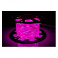 Світлодіодна стрічка AVT-120B2835-220V-4W/m IP65 9mm рожевий (ціна 1 м)